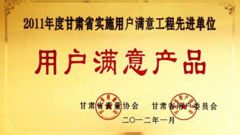 集團(tuán)公司被評(píng)為“2011年度甘肅省實(shí)施績(jī)效卓越模式先進(jìn)企業(yè)”